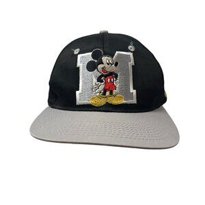 Mickey Mouse Vintage Snapback Hat Cap Drew Pearson Unlimited 90's Dad Disney